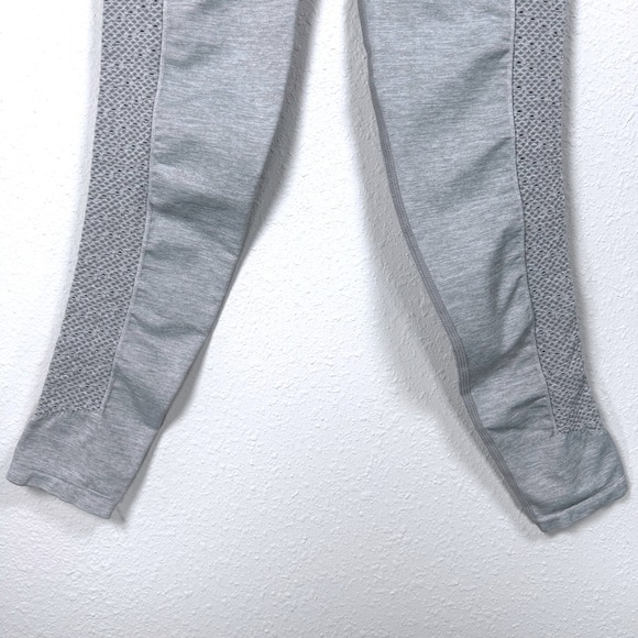 Fabletics Leggings Heather Gray High Waisted Mesh Workout Athletic Activewear XS - Picture 6 of 12